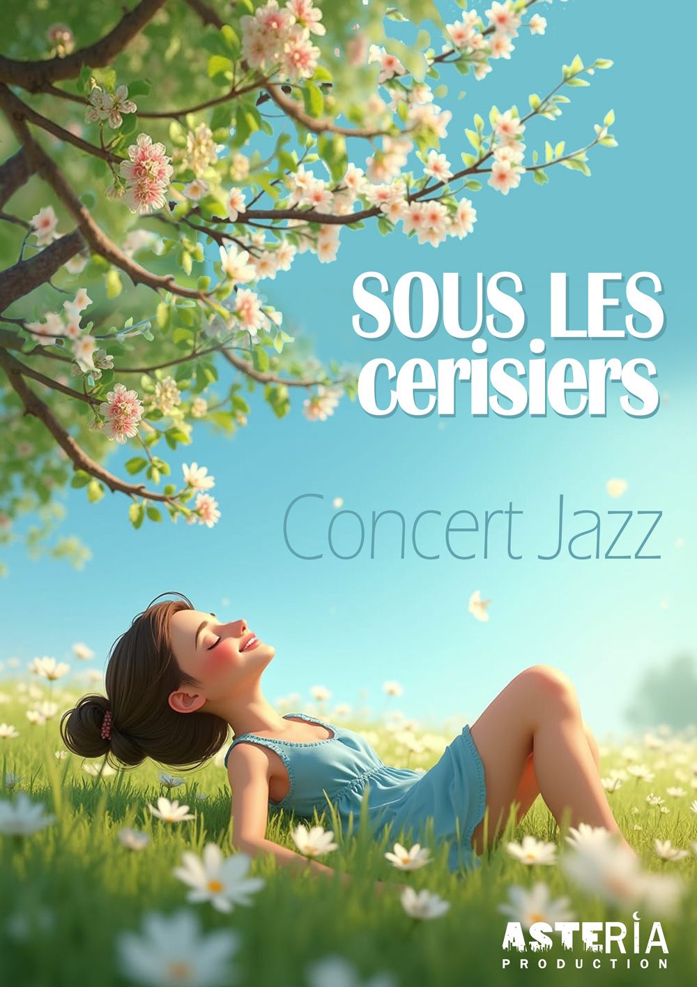 affiche de Sous les cerisiers